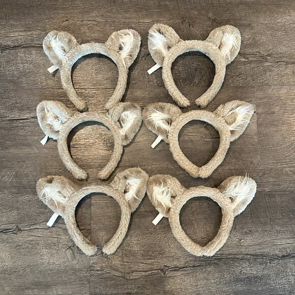 Great Wolf Lodge BUNDLE (6) Wolf Ear Headbands - Picture 1 of 6